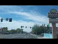 Driving through Fallon NV
