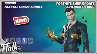 Fortnite Shop *NEW* MIDAS SKIN & MORE! [September 5th, 2026] (Fortnite Chapter 7)