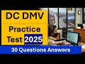 DC DMV Practice Knowledge Tests 2025 - Real Questions Answers to Help You Pass