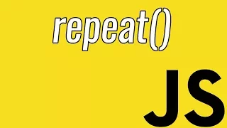 repeat What does the repeat Function do Learn JavaScript