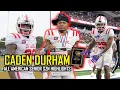 FASTEST PLAYER IN TX Caden Durham 4 STAR Running Back Senior Season Highlights Duncanville HS