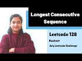 Longest Consecutive Sequence Leetcode 128 Hashset