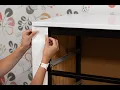 Upcycling IKEA Hemnes Drawers using d-c-fix vinyl wrap self adhesive film