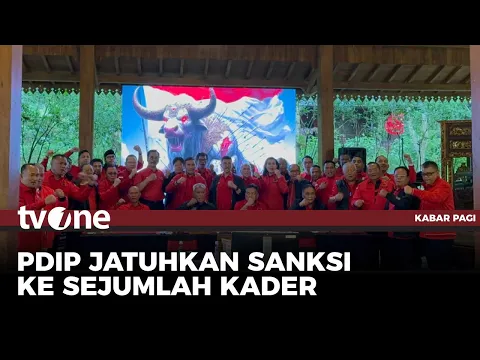 PDIP Sanksi 27 Kadernya Termasuk Jokowi dan Keluarganya