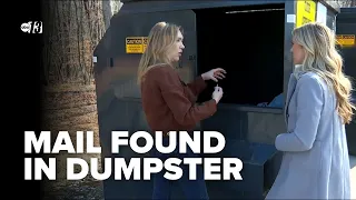 Virginia woman finds bags of mail thrown in dumpster