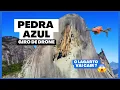 The most iconic rock in ES Fun facts about PEDRA AZUL in a DRONE tour