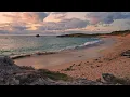 Download Lagu Turquoise Beach Sunset with Calming Ocean Waves | Relaxing ASMR for Deep Sleep | 3H in 4K