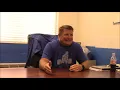 Pre-season football interview with Fannin Rebels head coach Chad Cheatham