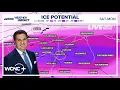 Charlotte NC winter storm update Heavy ice sleet expected Weather Impact Alert