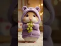 Download Lagu 🍇 Gugu's Delightful Grape Feast! 🐹😋 So Cute You Can't Resist!
