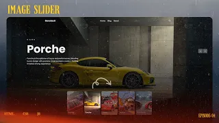 Create a Stunning Responsive Image Slider using HTML CSS And JavaScript Gevstcak