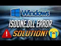 ISDone.dll Error Fix Windows 10/8 /7 | Fix ISDone.dll Error While Installing Games