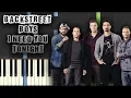 Download Lagu Backstreet Boys - I Need You Tonight - [Piano Tutorial] (Synthesia) (Download MIDI + PDF Scores)