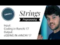 Class 10 ICSE Capital small String programs computer class 10 icse java semester 2