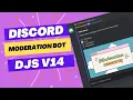 How To Make Advance Discord Moderation Bot Djs V14 In 2023 Without Coding