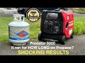 Predator 5000 Runtime on Propane BBQ Tank Results are SHOCKING