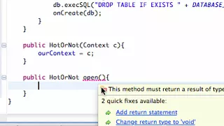Android Application Development Tutorial 115 Opening SQLite database to write YouTube