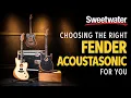 Choosing the Right Fender Acoustasonic for You