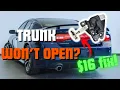 Trunk Latch Replacement Dodge Chrysler 2005-2018