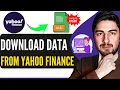 How To Download Historical Data From Yahoo Finance 2025 ONLY ONE METHOD