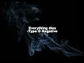 Type O Negative - Everything dies