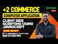 Plus Two Commerce - Computer Application Client Side Scripting Using Java Script