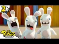 Download Lagu Rabbids at the beach 🏝️☀️ 2H Summer Compilation | RABBIDS INVASION 🐰 | Cartoon for kids