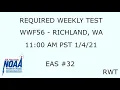 Required Weekly Test - WWF56