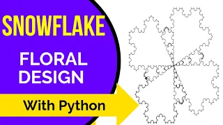 Create Snowflake With Python 3 Turtle
