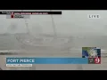 Wind rain picks up heavily in Fort Pierce as Hurricane Dorian crawls in the Atlantic