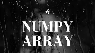 Mastering Numpy Arrays A Comprehensive Guide