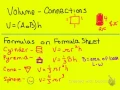 49 - Volume Formulas