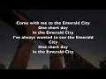 Idina Menzel and Kristin Chenoweth- One Short Day Lyrics (From Wicked)