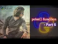 Python print - Part 6 sep and end keywords Abhinav Tonk