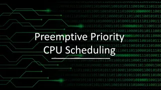 Preemptive Priority CPU Scheduling Operating Systems Anna University Engineering Tamil