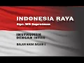 Download Lagu Indonesia Raya instrumen dengan intro dalam nada E