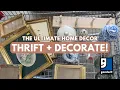 Lagu 5 thrift stores in 1 day! | Home Decor Thrift With Me + Decorate | Goodwill Thrift Haul