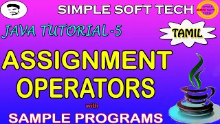 Assignment Operators in Java Operators