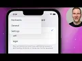 Hidden back button feature in iOS