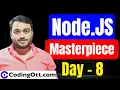 Day-8 Serving Static Files FS Module Node JS Tutorial For Beginners in Hindi