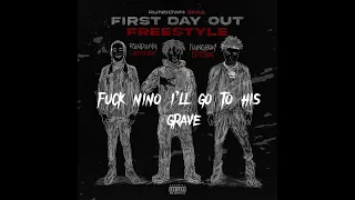 Rundown Spaz - First Day Out Freestyle Ft Nba Youngboy Rundown Choppaboy