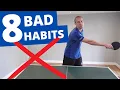 Download Lagu 8 BAD table tennis habits, which make you play MUCH WORSE