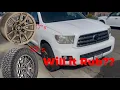 Bigger Tires No Problem Toyota sequoia wheel and tire specs