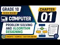 Class 10 Computer Chapter 1 Problem Solving Algorithm Designing Explained Sindh Board