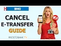 How to Cancel BMO Interac e-Transfer Online Stop Email Money Transfer Bank of Montreal