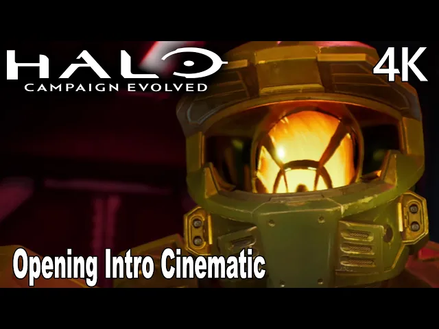Halo: Campaign Evolved Opening Intro Cinematic 4K