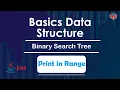 Print in Range Binary Search Tree In English Java - 8
