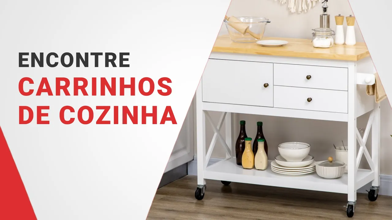 Aosom Portugal — Aosom.pt - Kitchen Carts and Trolleys (YouTube video ad)