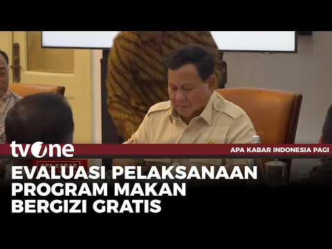 Presiden Gelar Ratas di Istana Bahas Pelaksanaan Program MBG