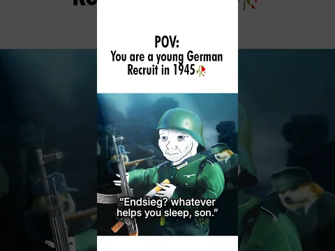 You Are 2 MINUTES LATE For The WEHRMACHT💔 #historymeme #meme #history #youtubeshorts #fyp